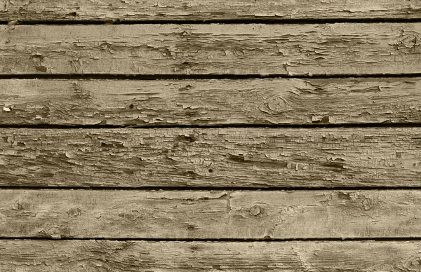 Piece Sepia Wooden Fence — Stock Photo, Image