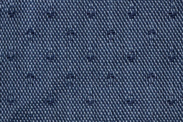 Mavi ipliklerden yapılmış tuval