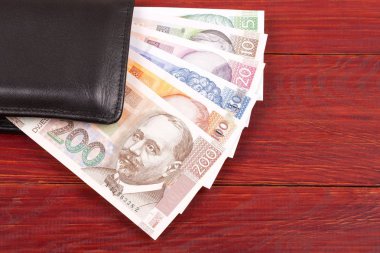 Hırvatistan para siyah cüzdan 