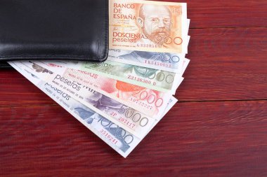 İspanya'dan para siyah cüzdan 