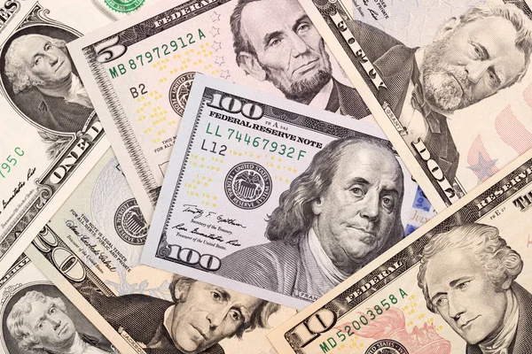 American Dollars Background — Stock Photo, Image