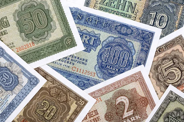Старые Деньги Германии Фон — стоковое фото