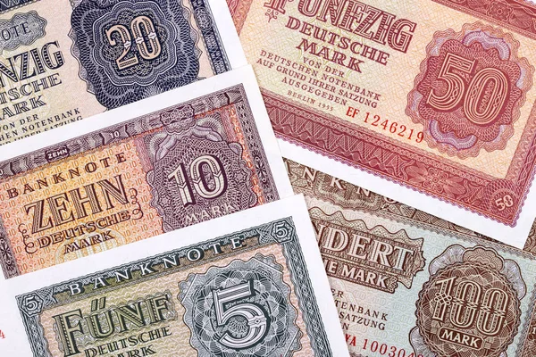 Dinheiro Velho Alemanha Fundo — Fotografia de Stock