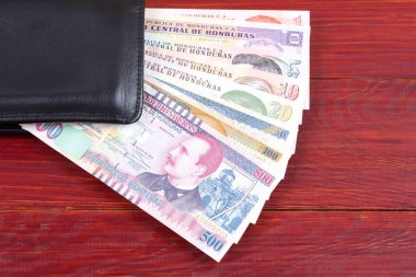 Honduras para siyah cüzdan 