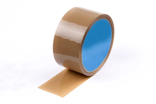 Duct Tape Een Witte Achtergrond — Stockfoto