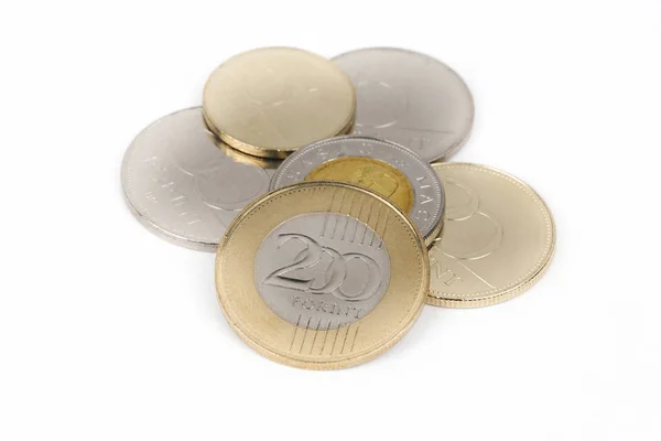 Hongaarse Coins Set Van Forint — Stockfoto
