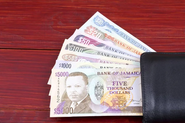 M-cüzdanda bulunan siyah Jamaika para 