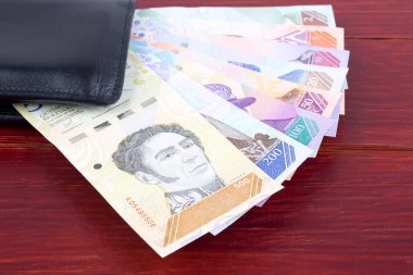 Venezuela para yeni serisi siyah cüzdan 