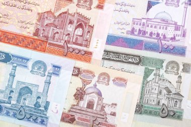 Para Afganistan'dan bir iş geçmişi
