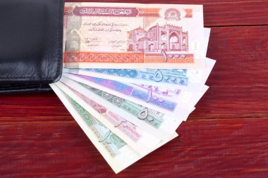 M-cüzdanda bulunan siyah Afganistan'dan para 