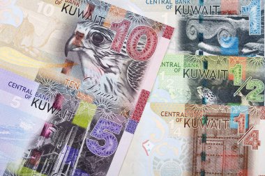 Kuveyt 'ten gelen para, iş geçmişi. 