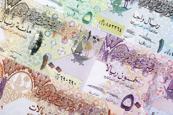 Katar Dan Gelen Para Bir Geçmişi — Stok fotoğraf