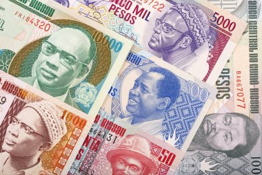 Gine Bissau 'dan gelen paranın tamamı iş geçmişi. 