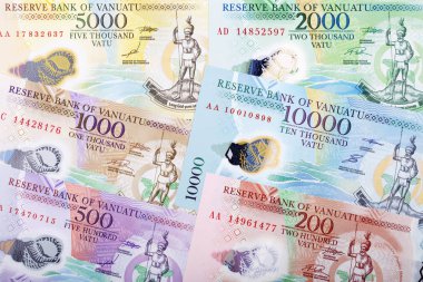 Vanuatu vatu bir iş arka plan