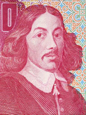 Jan van Riebeeck Güney Afrika Rand 'den bir portre