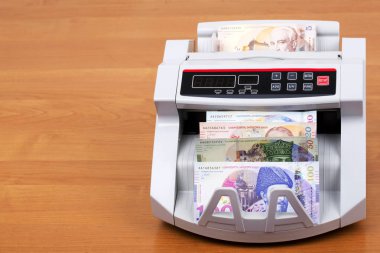 Gürcü Lari sayım makinesinde