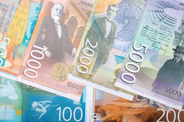 Sırp parası - dinar iş geçmişi