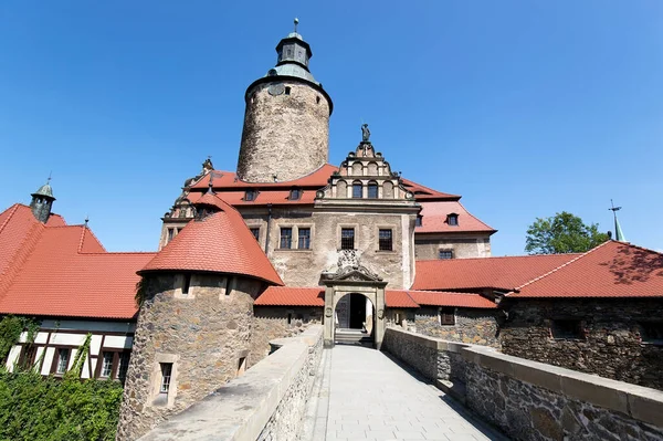 Castelo Czocha Localizado Cidade Sucha Polônia — Fotografia de Stock