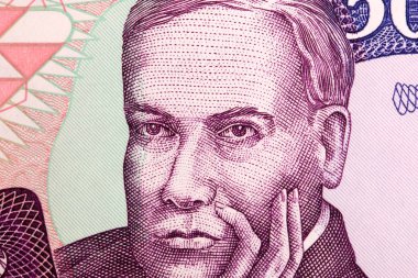 Ruben Dario Nikaragua parasından bir portre - Dordoba