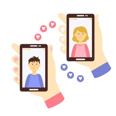 Retro TV hazır. Düz turuncu renkli televizyon, beyaz arkaplanda izole edilmiş anten simgesi işareti var. Vektör stok illüstrasyonu