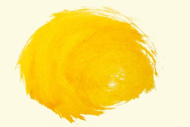 Suluboya oracıkta soyut beyaz kağıt dokulu. İzole. El