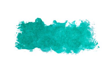 Suluboya oracıkta soyut beyaz kağıt dokulu. İzole. El