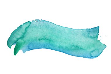 Suluboya oracıkta soyut beyaz kağıt dokulu. İzole. Arka plan çizilmiş. Aquarelle fırça kağıt üzerinde leke bırakır. Tasarım, web, kart, metin, Dekorasyon, yüzeyler için. Kopya alanı.