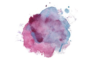 Suluboya oracıkta soyut beyaz kağıt dokulu. İzole. Arka plan çizilmiş. Aquarelle fırça kağıt üzerinde leke bırakır. Tasarım, web, kart, metin, Dekorasyon, yüzeyler için. Kopya alanı.