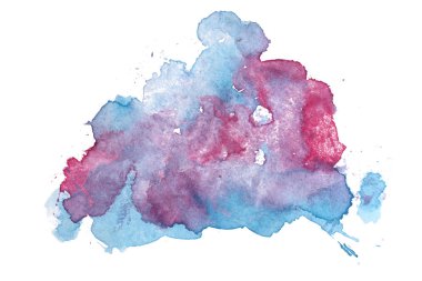 Suluboya oracıkta soyut beyaz kağıt dokulu. İzole. Arka plan çizilmiş. Aquarelle fırça kağıt üzerinde leke bırakır. Tasarım, web, kart, metin, Dekorasyon, yüzeyler için. Kopya alanı.