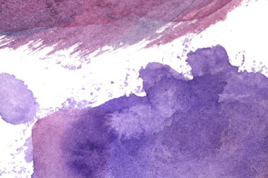 Suluboya oracıkta soyut beyaz kağıt dokulu. İzole. Arka plan çizilmiş. Aquarelle fırça kağıt üzerinde leke bırakır. Tasarım, web, kart, metin, Dekorasyon, yüzeyler için. Kopya alanı.