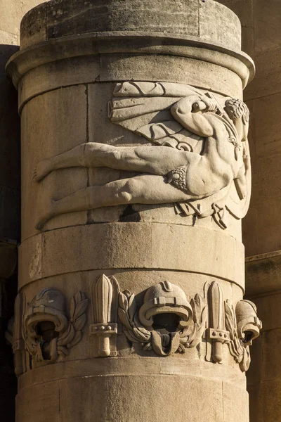 Detalles Artísticos Ciudad Vieja Taranto Apulia Puglia Italia — Foto de Stock