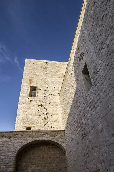 Architettura Dettagli Della Città Vecchia Taranto Puglia Italia — Foto Stock