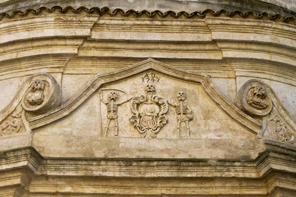 Detalhes Arquitetura Antiga Cidade Gravina Puglia Apúlia Sul Itália — Fotografia de Stock