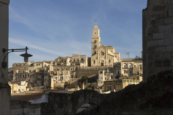 Архитектура Старой Матеры Италия — стоковое фото