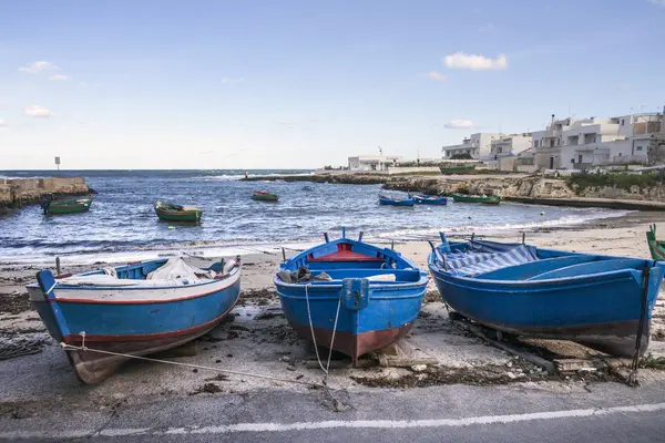 Muelle Con Veleros Italia — Foto de Stock