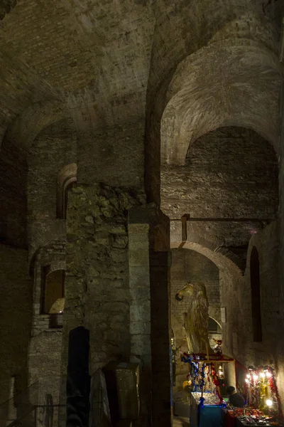 Wnętrze Starego Kościoła Włochy — Zdjęcie stockowe