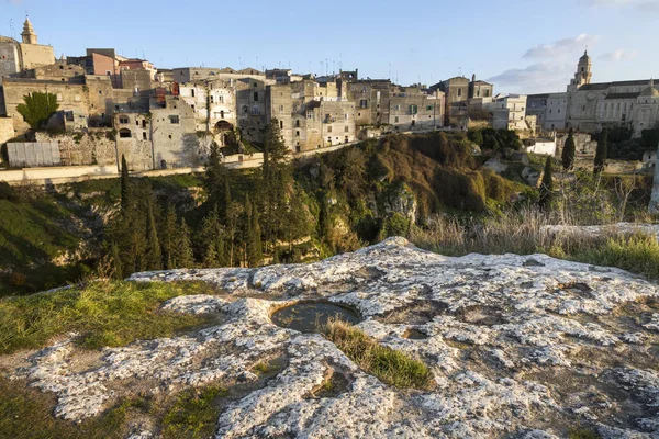 Régi Matera Építészete Basilicata Olaszország — Stock Fotó