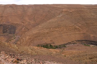Yüksek Atlas Dağları seyahat ediyor, Fas.