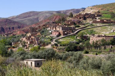 atlas Dağları, Fas Köyü.
