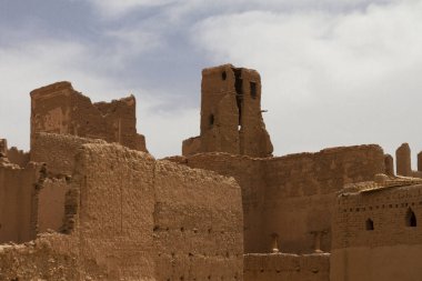 Fas 'taki eski mimarinin ayrıntıları.