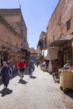 Fas 'taki eski mimarinin ayrıntıları.