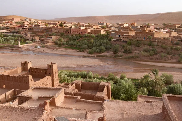Деревня Тизи Тичка Горах Атласа Марокко — стоковое фото