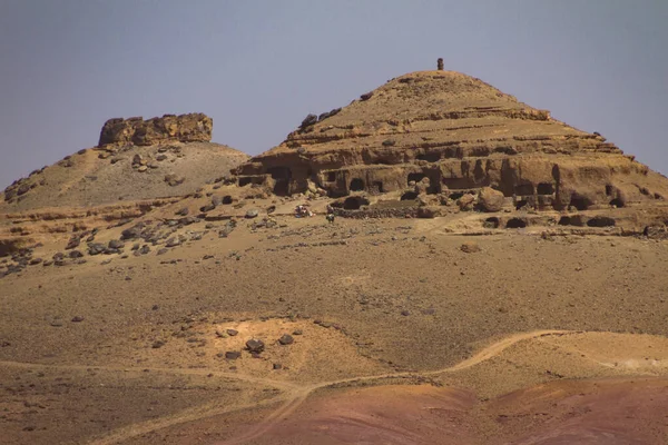 Höga Atlasbergen Resor Marocko — Stockfoto