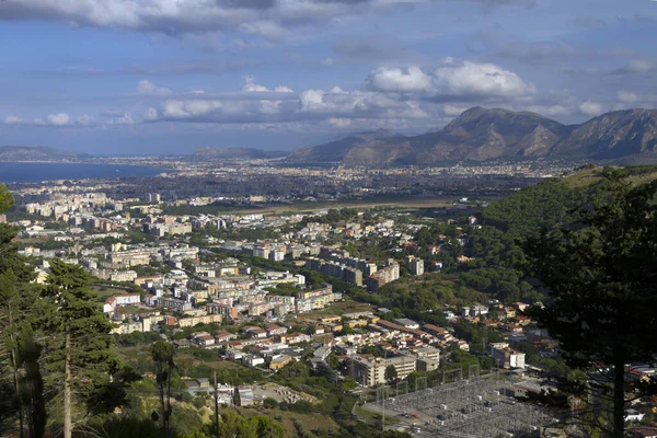 Hilltop Cidade Segesta Sicília Itália — Fotografia de Stock