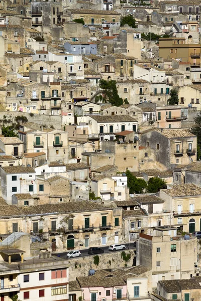Arquitectura Taormina Famosa Ciudad Turística Mediterránea Sicilia Italia — Foto de Stock