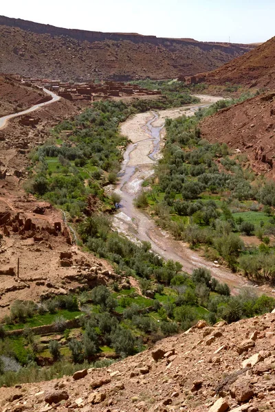 Tizi Tichka Village Atlas Mountains Μαρόκο — Φωτογραφία Αρχείου