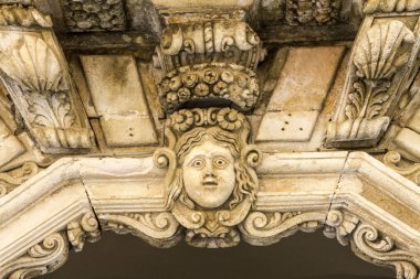 Akdeniz mimarisinin ayrıntıları, İtalya.