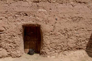 Fas 'taki eski mimarinin ayrıntıları.