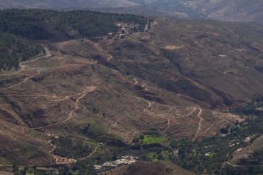 Yüksek Atlas Dağları seyahat eder, Fas. Doğal kepçe.