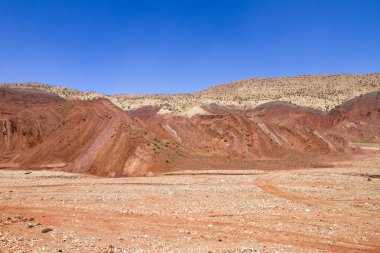 Yüksek Atlas Dağları seyahat ediyor, Fas.